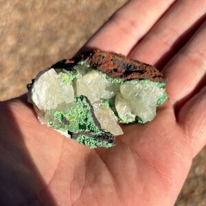 Natural Mineral Cluster for Reptile Habitats or makes a great paper weight.